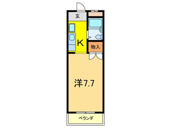 間取図 フォルテ宝塚