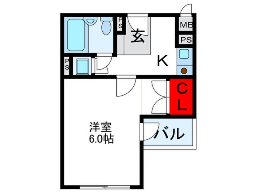 間取図 エルベコ－ト緑地公園