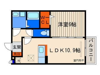 間取図 フィエスタ２号館