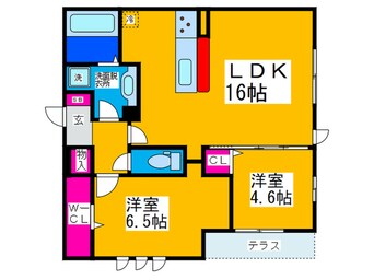 間取図 L abitazione