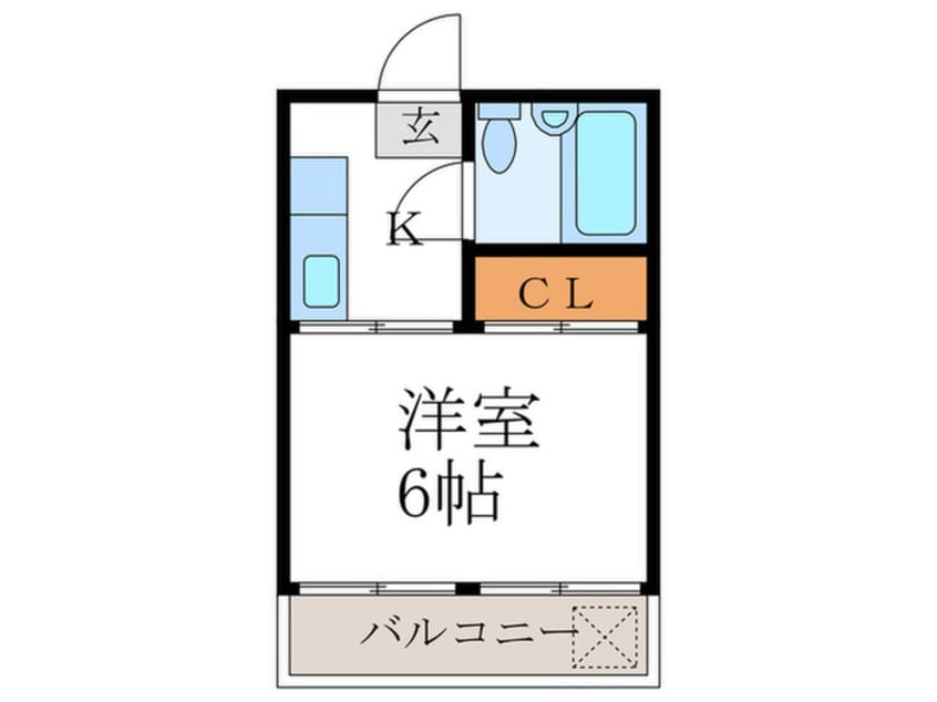 間取図 ピアレス多喜