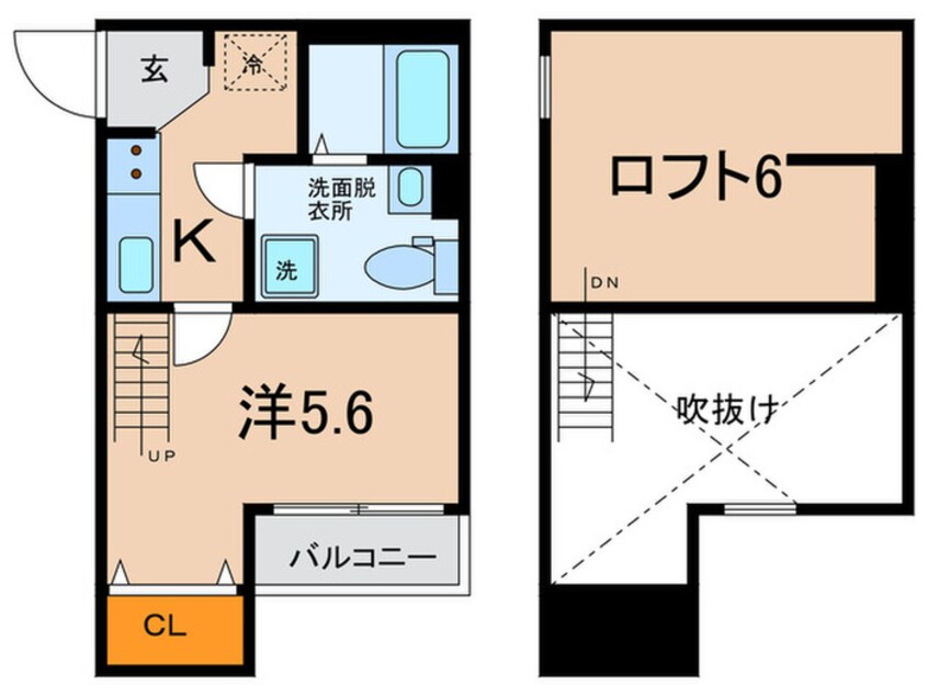 間取図 Ａ・Ｓ・Ｋ　ＳｔａｔｉｏｎⅢ