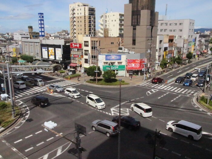 室内からの展望 帝塚山クレバ－ビルⅡ