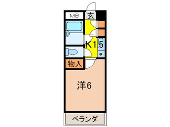 間取図 アーバンジャングルﾌﾟﾚｲｽ　北棟