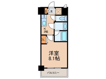間取図 グランカーサ高井田