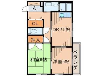 間取図 メゾンツカサ