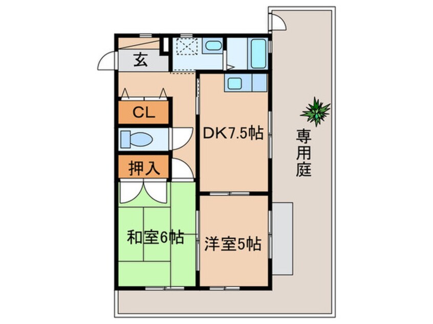 間取図 メゾンツカサ