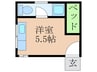 ハイツ元気 1Rの間取り