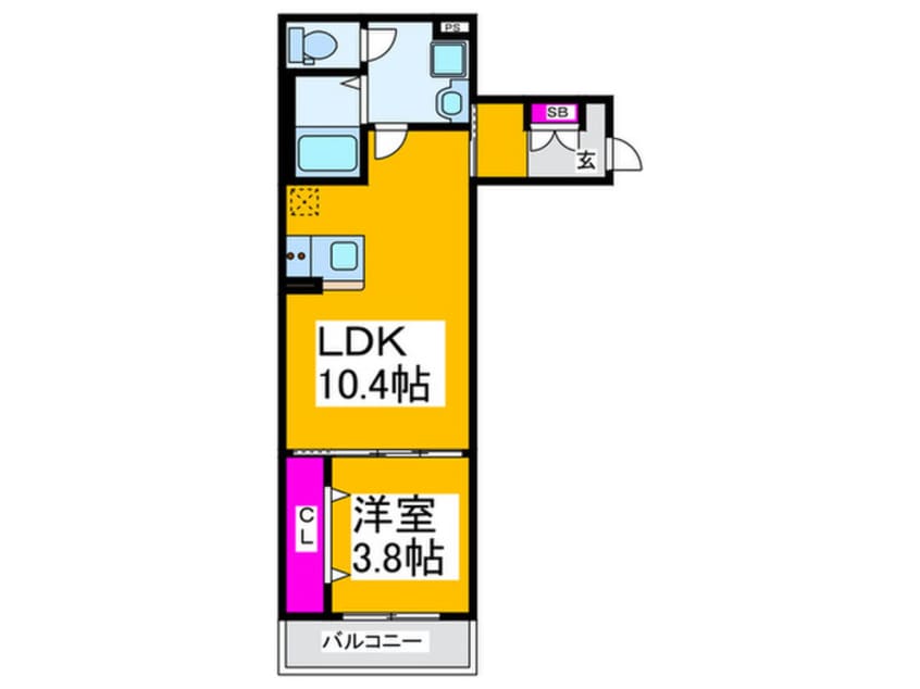 間取図 F+style常磐町
