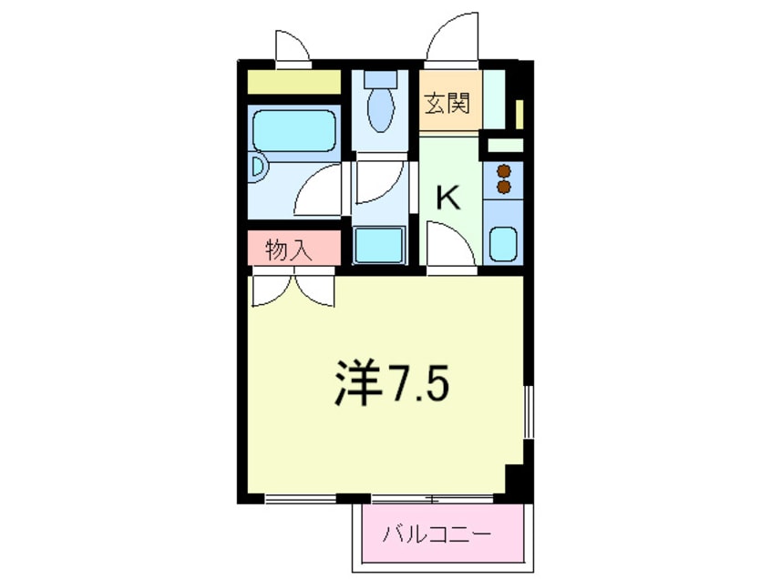 間取図 イ－スト神戸本山