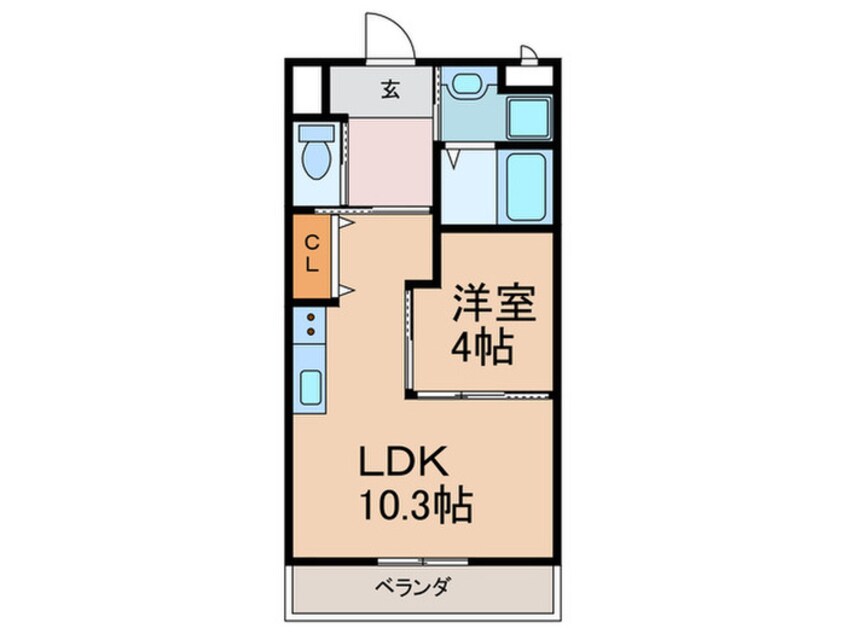 間取図 グリシーナ