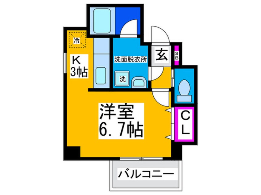 間取図 イル・グランディ
