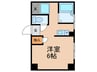 シャトー篠原台 1Rの間取り