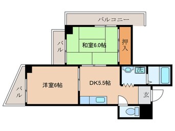 間取図 アロ－ハイツ