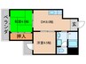 アロ－ハイツ 2DKの間取り