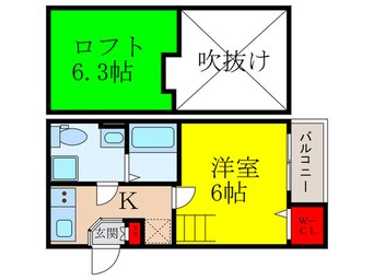 間取図 ロシェ下新庄