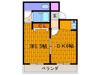 間取図 サンシャイン深緑