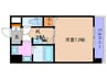 CASSIA福島駅前 1Kの間取り