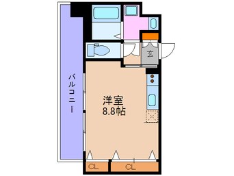 間取図 CASSIA福島駅前