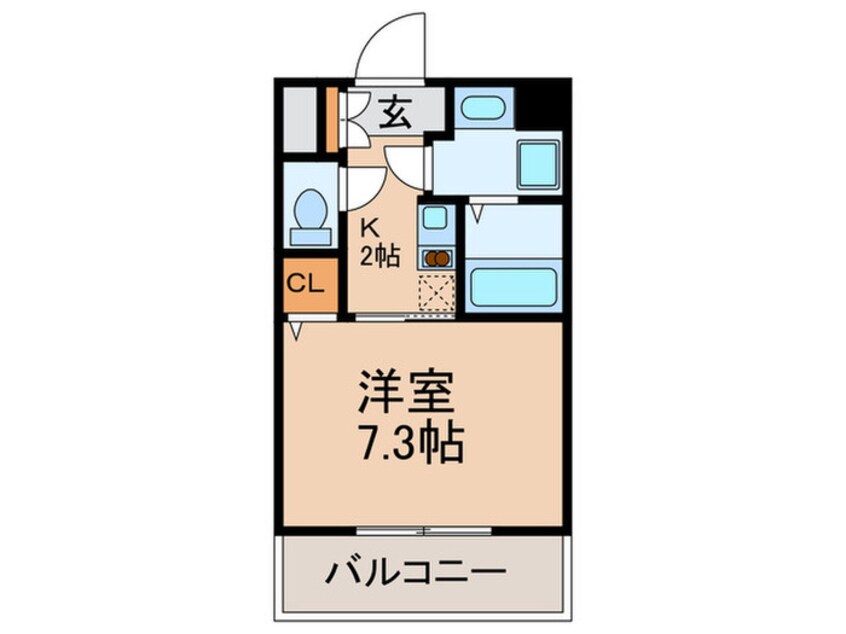 間取図 CASSIA福島駅前