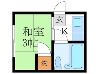 間取図 第３志賀乃家ハイツ