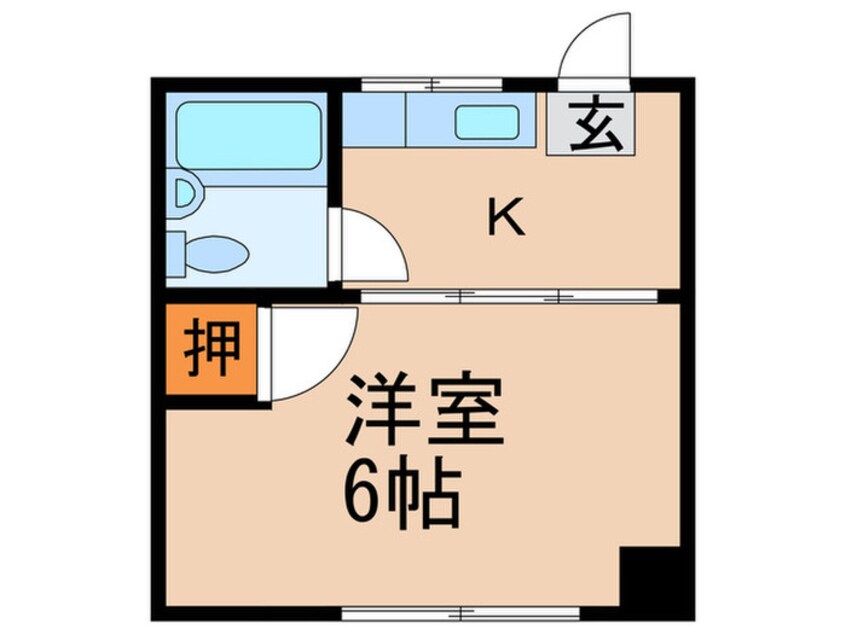 間取図 第３志賀乃家ハイツ