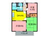ロイヤル　ハイツⅡ 3DKの間取り