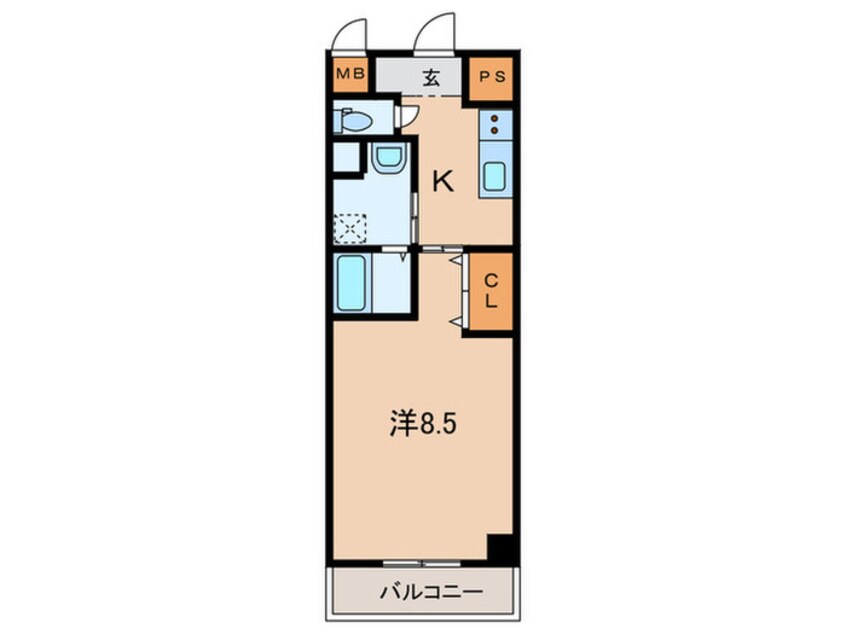 間取図 ソレイユ