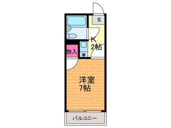 間取図 ハイネスト今井Ⅱ