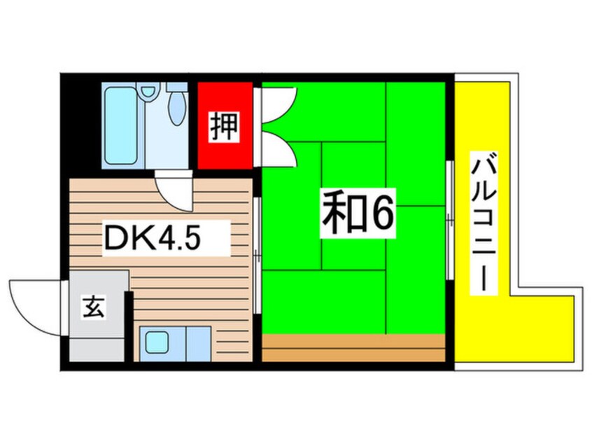 間取図 ローレ武庫之荘