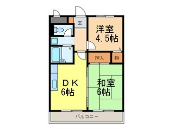 間取図 フローラルハイツ・ダイキ