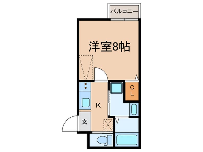間取図 仮）フラッティ烏丸十条
