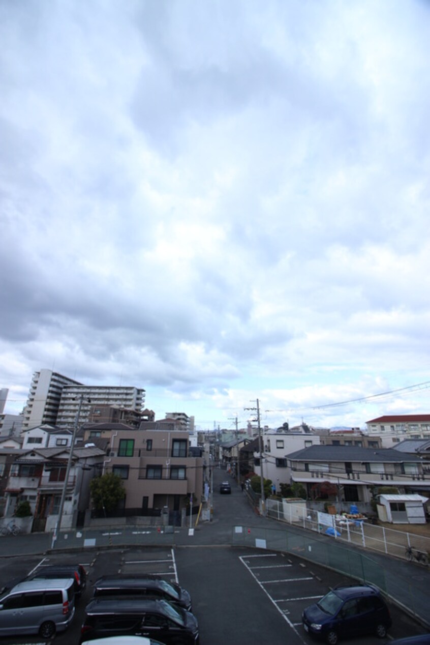 室内からの展望 サンハイツ大下