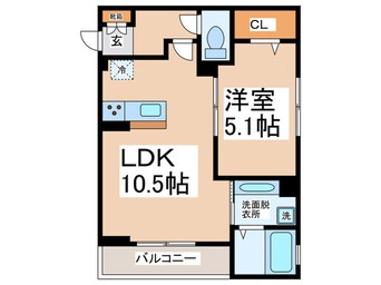 間取図 シエロ　アズール