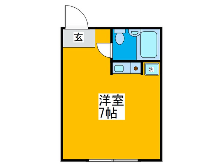 間取図 サンヒルズもず一番館