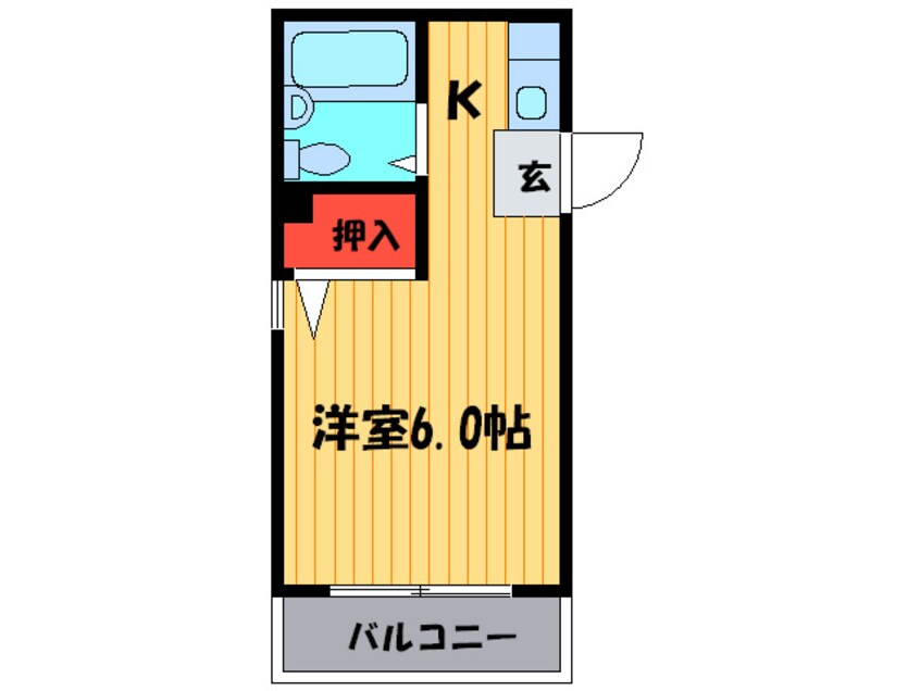 間取図 カサ・ロサ－ル