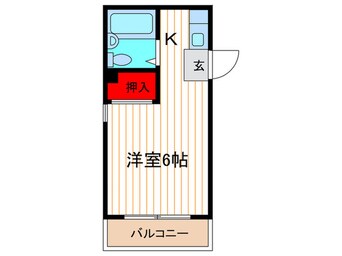 間取図 カサ・ロサ－ル