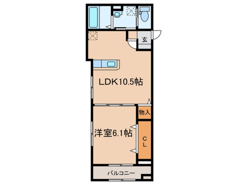 間取図 ECO　GLANZ