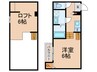アーバンシエロ小路東 1Rの間取り