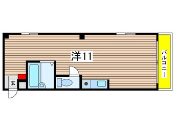 間取図 プレセアンス立花