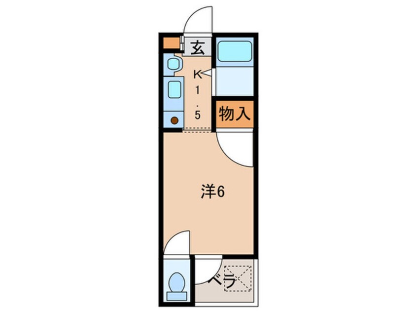 間取図 スズランハイツ