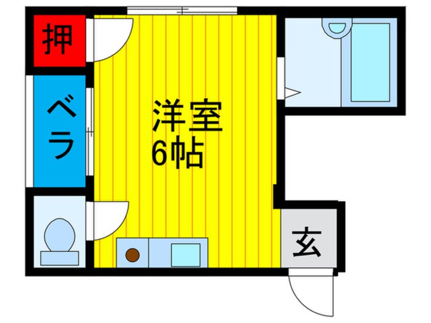 間取図 ニューハイツ桜