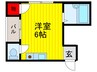 ニューハイツ桜 1Rの間取り
