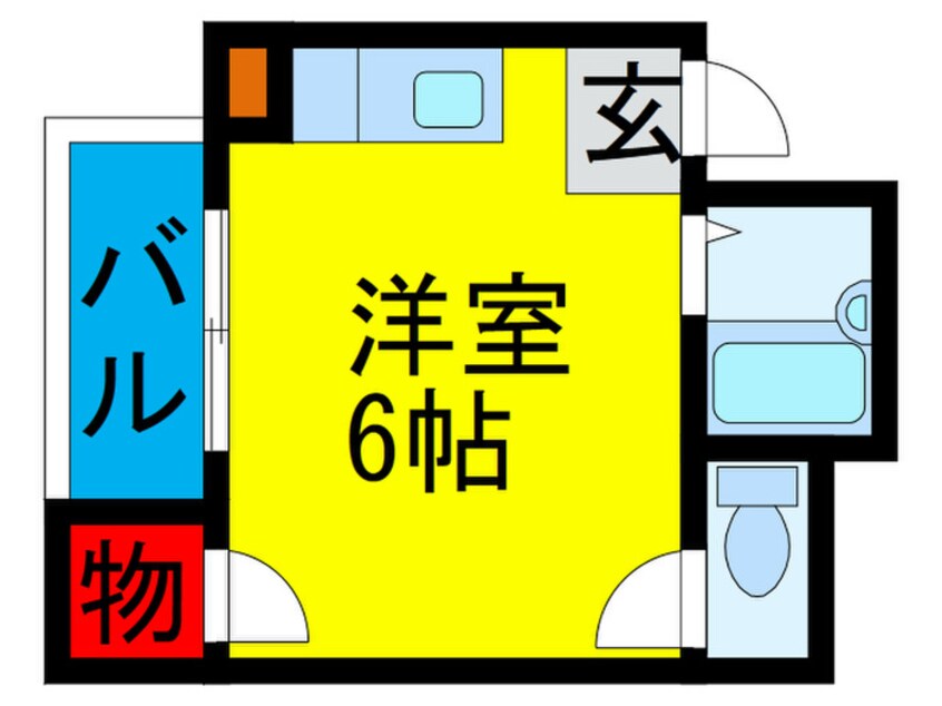 間取図 ニューハイツ桜