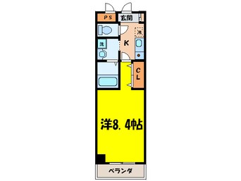 間取図 ジュネス・ブランド－ル