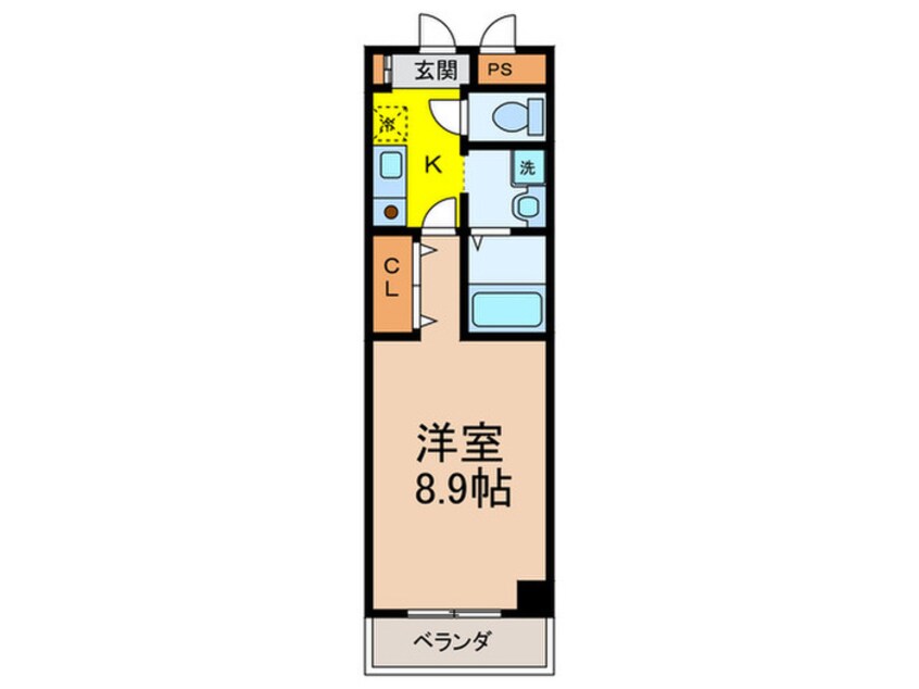 間取図 ジュネス・ブランド－ル