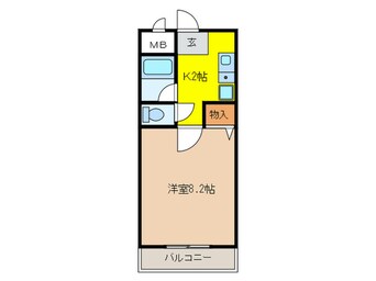 間取図 シャルルシャトー