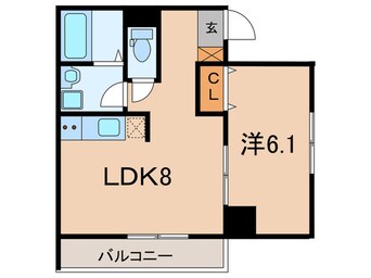 間取図 Myu（ミュー）ステージ大久保