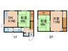 Mハイツ 3DKの間取り
