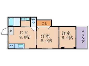 間取図 久野ハイツ